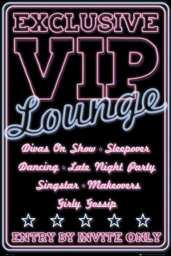 Produkt-Bild: Empire 159526 Fun - VIP - Girly Lounge - Plakat Poster Druck - 61 x 91.5 cm