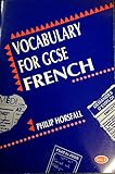 Vocabulary for GCSE French