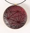 Fireworks Pendant - Ruby Red