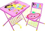 Nickelodeon Dora The Explorer Children's Activity Table & Chair Set WN500510