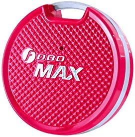 FOBO Max Wireless Bluetooth 4.0 Android and iOS Device Compatible Plastic Smart Tracker Tag with Stainless Steel Ring and CR2450 Battery