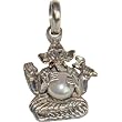 Ganesha Pendant with Chain Sterling Silver Jewelry 1.5 inches