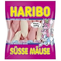 Haribo Susse Mause ( Sweet Mice ) Gummi Candy 200g