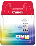 Produkt-Bild: Canon BCI-6 Tintenpatronen Multipack (cyan, magenta, gelb)