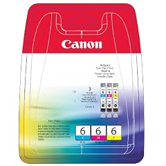 Canon BCI-6 Tintenpatronen Multipack (cyan, magenta, gelb)
