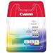 Canon BCI-6 Tintenpatronen Multipack (cyan, magenta, gelb)