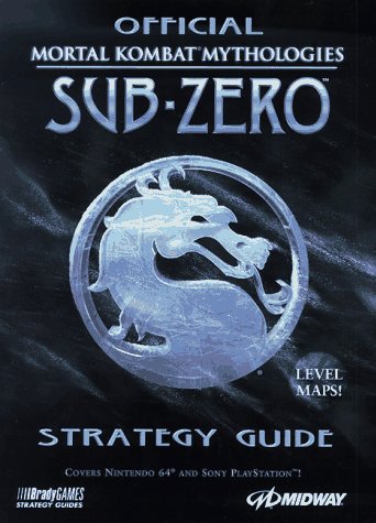 Books: OFFICIAL MORTAL KOMBAT MYTHOLOGIES SUB ZERO STRATEGY GUIDE