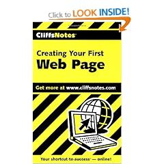 CliffsNotes Creating Your First Web Page