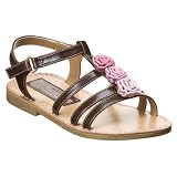 Toddler Girls' Genuine Kids by OshKosh® Jaiden Flower Gladiator Sandals - Brown