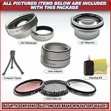 Buy 2x Tele .45x Wa Lens + Filter FIT Canon S3 S2 Is S3is