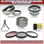 0.45x Lens & Filter Kit Fit Minolta Z2 Z1 Brand New