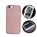For iPhone 7 Led Selfie Case, Valam White LED Light Up Flash Luminous Cover for IPhone7 (iPhone 7 – Rose gold)