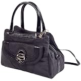 GUESS Cool Classic Small Satchel, BLACK