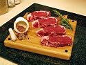 10-8oz Buffalo Boneless Ribeye Steaks