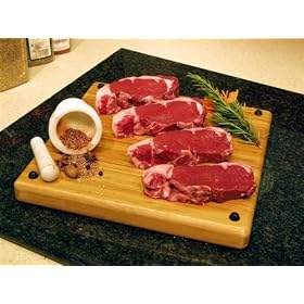 10-8oz Buffalo Boneless Ribeye Steaks
