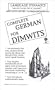 Complete German for Dimwits/6 Audiocassette Tapes/Complete Learning Guide and Tapescript