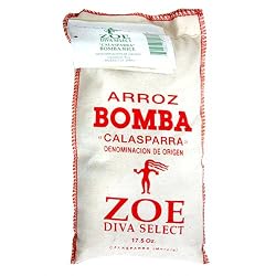 Zoe Brand Diva Select Bomba Rice, 17.5 Oz Bag (Pack of 2)