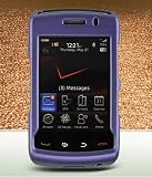 NEW Premium Crystal Rubber Case Purple Cover for Blackberry Storm Ii(2) 9550 - Free Shipping