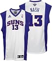Steve Nash Jersey: adidas White Replica #13 Phoenix Suns Jersey