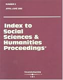 Index to Social Sciences & Humanities Proceedings