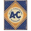 Allis Chalmers Logo Tin Sign , 12x16