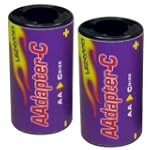 C-sized Adapter Shells for AA Battery