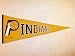 Indiana Pacers NBA Harwood Traditions Basketball Pennant