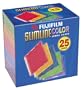 Fujifilm Media 25367025 Empty Color Slim Jewel Cases - 25 Pack