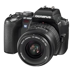 Olympus Evolt E500 8MP Digital SLR with Zuiko 14-45mm f 3.5-5.6 Digital SLR Lens