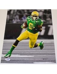DEANTHONY THOMAS SIGNED AUTOGRAPHED OREGON DUCKS 11x14 PHOTO #W14675 - PSA/DNA Certified - Autographed College Photos
