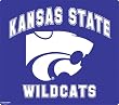 Wow!Pad 78WC019 Kansas State Collegiate Logo Desktop Mouse Pad