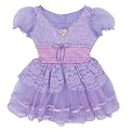 Barbie Ballerina Purple Dress with Floral Lace