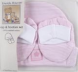 Cap & Bootie Set in Pink