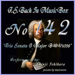 Bach In Musical Box 142 / Trio Sonata G Major Bwv1038