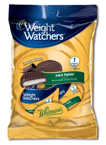 Weight Watchers Mint Patty, 3.25-Ounce Peg Bags (Pack of 5)