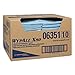WypAll 06351 X80 Foodservice Paper Towel, Spunlace, 13 1/2 x 24, Blue (Case of 150)