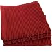 Now Designs Ripple Dishcloth Set of 4, Cumin