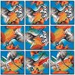 B Dazzle Australian Wildlife Scramble Squares 9 Piece Puzzle