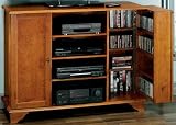 Tv Cabinet W/ Multimedia Strg 36hx50w Walnut