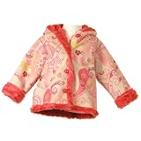 Baby Girl Winter Coat FUCHSIA PAISLEY Fall Jacket MULBERRIBUSH Outerwear 12M-6X