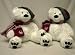 Eisb�r Pl�sch Teddy 60 cm Kuscheltier wei� mit M�tze und Schal L=0: my-fan-page.de