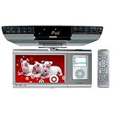 Philips Under-the-Counter 8.5' Combo TV with iPod Dock - DCD778/37