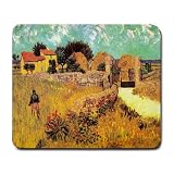 Farmhouse in Provence By Vincent Van Gogh Mouse Pad