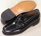 Men's Bass Leavitt Penny Black Dress Shoe