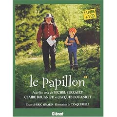 Le papillon. Un livre et un CD audio
