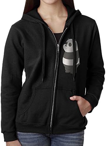 Zip Up Sweatshirt Women We Bare Bears Panda