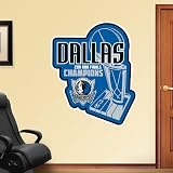 NBA Dallas Mavericks 2011 Champs Logo Vinyl Wall Graphic Decal Sticker Poster