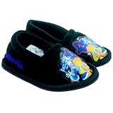 Doodlebops - Shoes - Boys Black House Slippers