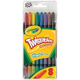 Twistable Crayons 8 Pkg-Classic Colors by Crayola