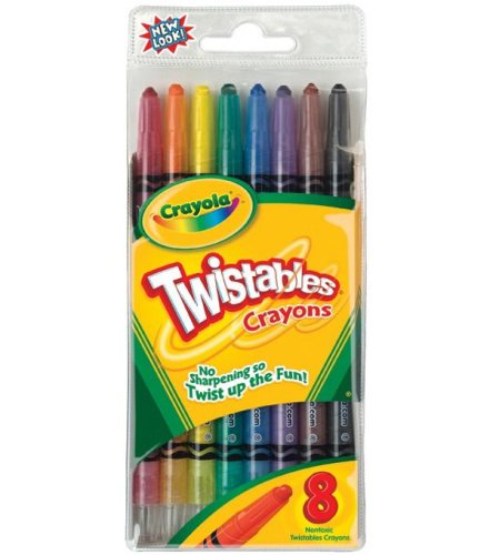 Childrens Toyshop  Toys : Twistable Crayons 8/Pkg-Classic Colors